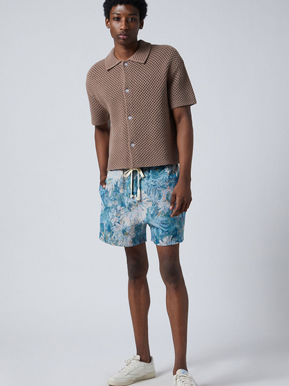 Valora Tapestry Floral Shorts