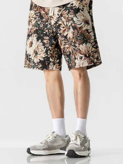 Valora Tapestry Floral Shorts