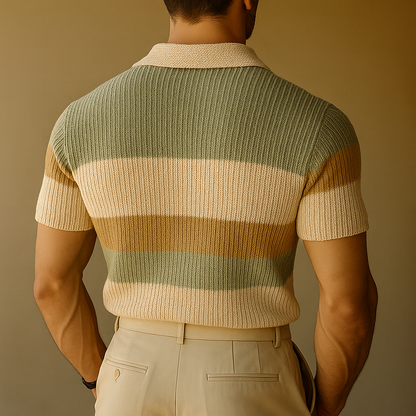 【24-hour shipping out】Men's Spring Fashion Simple Woven Slim Short Sleeve Shirt MTA0885D0P