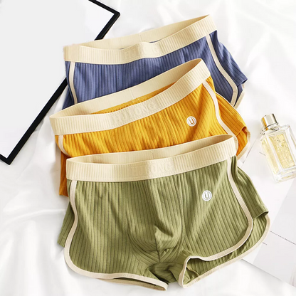 RibSoft Cotton Boxer Briefs (3-Pack)
