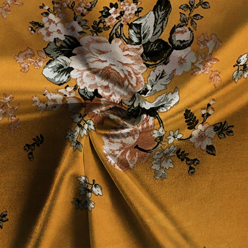【24-hour shipping out】Men's Retro Casual Printed Floral Lapel Short Sleeve Shirt MTA1484D6TO